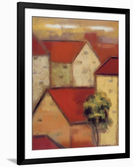 Rooftops II-Eric Balint-Framed Giclee Print