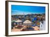 Rooftops in Jodhpur, the Blue City, Rajasthan, India, Asia-Laura Grier-Framed Photographic Print