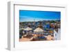 Rooftops in Jodhpur, the Blue City, Rajasthan, India, Asia-Laura Grier-Framed Photographic Print