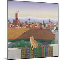 Rooftops in Marrakesh, 1989-Larry Smart-Mounted Giclee Print