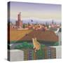 Rooftops in Marrakesh, 1989-Larry Smart-Stretched Canvas