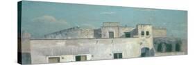 Rooftops in Naples, 18th Century-Thomas Jones-Stretched Canvas
