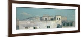 Rooftops in Naples, 18th Century-Thomas Jones-Framed Giclee Print