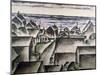 Rooftops in Provincetown, c.1930-Nancy Ferguson-Mounted Giclee Print