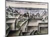 Rooftops in Provincetown, c.1930-Nancy Ferguson-Mounted Giclee Print