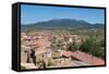 Rooftops in San Vicente De La Sonsierra, La Rioja, Spain, Europe-Martin Child-Framed Stretched Canvas