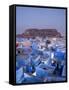 Rooftops, Jodhpur, Rajasthan, India-Doug Pearson-Framed Stretched Canvas