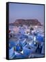 Rooftops, Jodhpur, Rajasthan, India-Doug Pearson-Framed Stretched Canvas