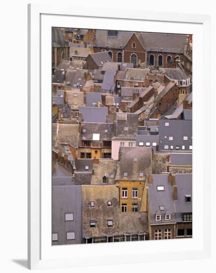 Rooftops, Liege, Belgium-Walter Bibikow-Framed Photographic Print