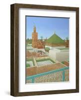 Rooftops, Marrakech-Larry Smart-Framed Giclee Print