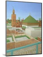 Rooftops, Marrakech-Larry Smart-Mounted Giclee Print