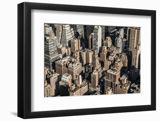 Rooftops, Midtown, Manhattan, New York, United States of America, North America-Alan Copson-Framed Photographic Print