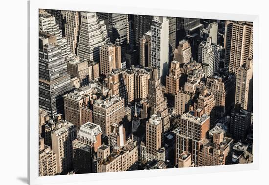 Rooftops, Midtown, Manhattan, New York, United States of America, North America-Alan Copson-Framed Photographic Print