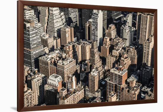 Rooftops, Midtown, Manhattan, New York, United States of America, North America-Alan Copson-Framed Photographic Print