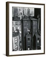 Rooftops, New York, 1946-Brett Weston-Framed Photographic Print