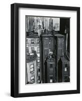 Rooftops, New York, 1946-Brett Weston-Framed Premium Photographic Print