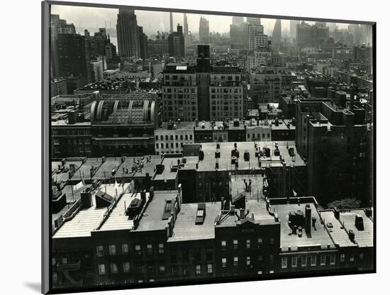 Rooftops, New York, c. 1945-Brett Weston-Mounted Photographic Print