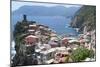 Rooftops of Cinque Terre Vernazza-Marilyn Dunlap-Mounted Premium Giclee Print