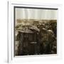 Rooftops of Houses after Tidal Wave-null-Framed Photographic Print