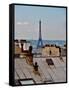 Rooftops of Paris-Marilyn Dunlap-Framed Stretched Canvas