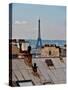 Rooftops of Paris-Marilyn Dunlap-Stretched Canvas