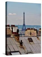 Rooftops of Paris-Marilyn Dunlap-Stretched Canvas