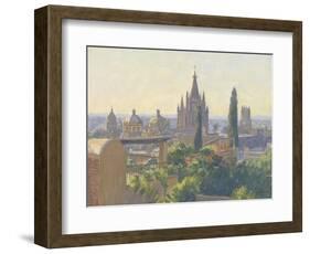 Rooftops of San Miguel Allende, 2005-Julian Barrow-Framed Giclee Print