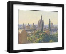 Rooftops of San Miguel Allende, 2005-Julian Barrow-Framed Giclee Print