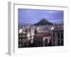 Rooftops of the City with Lykavittos Hills in Background-Dmitri Kessel-Framed Photographic Print