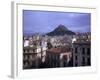 Rooftops of the City with Lykavittos Hills in Background-Dmitri Kessel-Framed Photographic Print