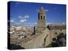 Rooftops of Town from the Castle, Bovino, Puglia, Italy, Europe-Terry Sheila-Stretched Canvas