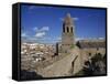 Rooftops of Town from the Castle, Bovino, Puglia, Italy, Europe-Terry Sheila-Framed Stretched Canvas