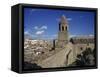 Rooftops of Town from the Castle, Bovino, Puglia, Italy, Europe-Terry Sheila-Framed Stretched Canvas