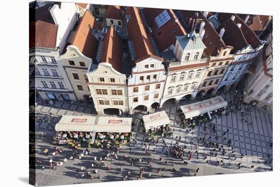 Rooftops, Old Town Square (Staromestske Namesti), Prague, Bohemia, Czech Republic, Europe-Markus Lange-Stretched Canvas