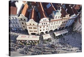Rooftops, Old Town Square (Staromestske Namesti), Prague, Bohemia, Czech Republic, Europe-Markus Lange-Stretched Canvas
