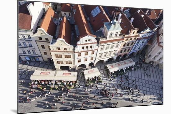 Rooftops, Old Town Square (Staromestske Namesti), Prague, Bohemia, Czech Republic, Europe-Markus Lange-Mounted Photographic Print