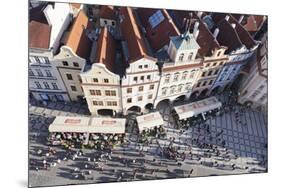 Rooftops, Old Town Square (Staromestske Namesti), Prague, Bohemia, Czech Republic, Europe-Markus Lange-Mounted Photographic Print