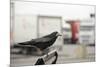 Rook (Corvus Frugilegus) Perched in Motorway Service Area, Midlands, UK, April-Terry Whittaker-Mounted Photographic Print