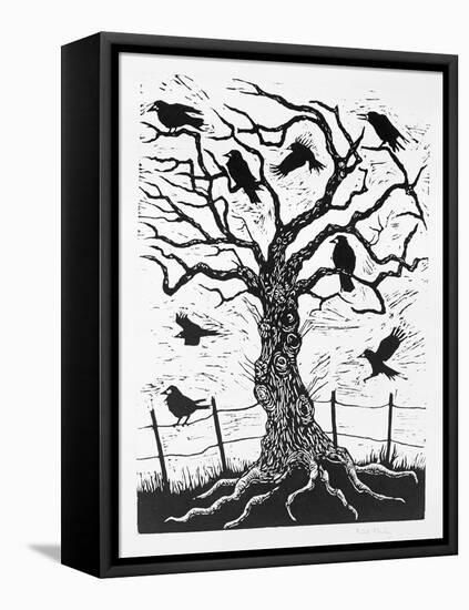 Rook Tree, 1999-Nat Morley-Framed Stretched Canvas