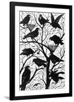 Rooks, 1998-Nat Morley-Framed Giclee Print