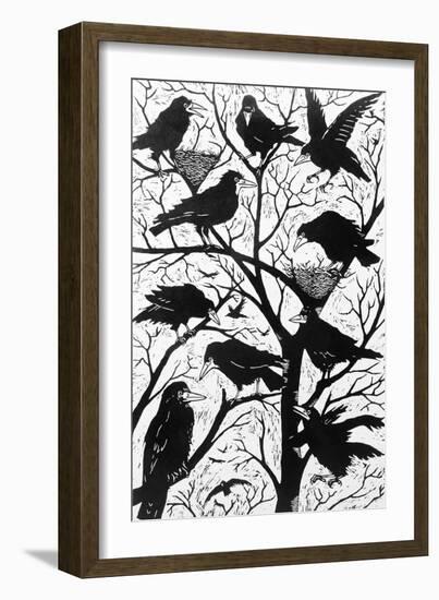 Rooks, 1998-Nat Morley-Framed Giclee Print