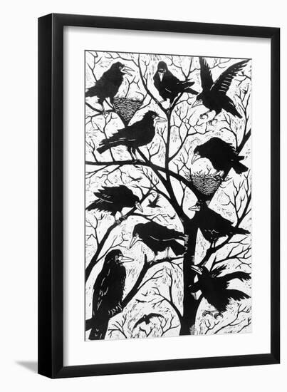 Rooks, 1998-Nat Morley-Framed Giclee Print