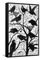 Rooks, 1998-Nat Morley-Framed Stretched Canvas