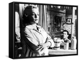 Room At The Top, Simone Signoret, Laurence Harvey, 1959-null-Framed Stretched Canvas