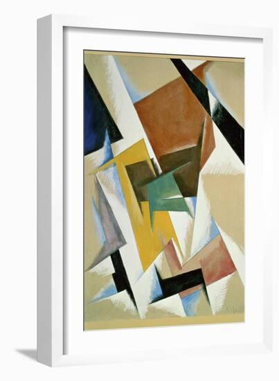 Room Construction-Liubov Sergeevna Popova-Framed Giclee Print