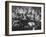 Room Full of Men Smoking During Pipe Smoking Contest-Yale Joel-Framed Photographic Print