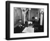 Room in British War Cabinet's Underground Headquarters-null-Framed Photographic Print