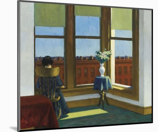 Room in Brooklyn, 1932-Edward Hopper-Mounted Art Print