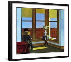 Room In Brooklyn-Edward Hopper-Framed Art Print