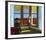 Room In Brooklyn-Edward Hopper-Framed Art Print